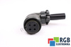 SPINA ANGOLATA FEMMINA XMS4108A22-22S PER AZIONAMENTI SERVO YASKAWA 4 PIN SOSTITUTO
