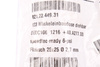 PRESA BEDC106NN000001216000 INTERCONTEC 821.22.449.31 6PIN 25X25 2.7MM