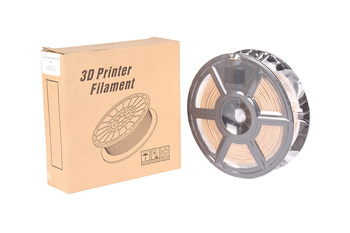 1,75MM WOOD FILAMENT 0.5KG LIGHT FLASHFORGE DIMENSIONE ESTERNA DELLA BOBINA 180MM, DIMENSIONE INTERNA DELLA BOBINA 50MM, LARGHEZZA DELLA BOBINA 45MM