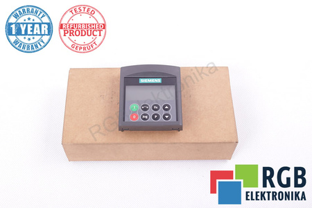 6SE6400-0BP00-0AA0 SIEMENS MICROMASTER 4 PANNELLO DI CONTROLLO E COMANDO