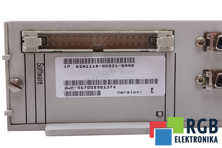 6SN1118-0DG21-0AA0 SIEMENS SIMODRIVE 611-D VERSION E