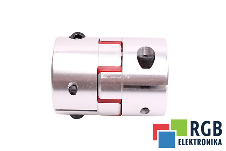 YH10-65-24-24-90 D=65MM D1/D2=24/24MM L=90MM ALUMINIUM GIUNTO ELASTICO A GRIFFE