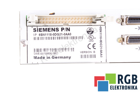 6SN1118-0DG21-0AA0 SIEMENS SIMODRIVE 611-D VERSION B