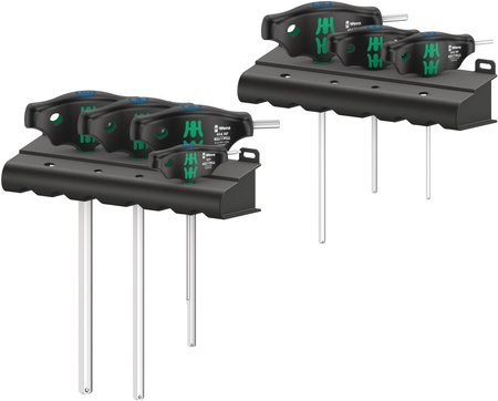 ASSORTIMENTO DI GIRAVITE A T HEX-PLUS CON FUNZIONE DI RITEGNO, 7 PEZZI 05023450001 WERA 454/7 HF SET 1