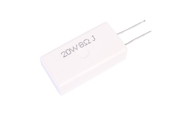 RESISTORE 8 OHM MICRON 20W H23 8OHM