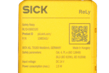 RLY3-OSSD100 SICK 1085343 RELE DI SICUREZZA