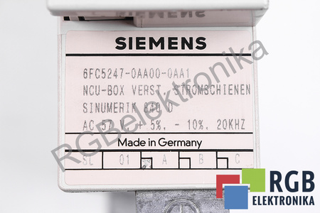 6FC5247-0AA00-0AA1 SIEMENS SINUMERIK 840D/840DE VERSION A