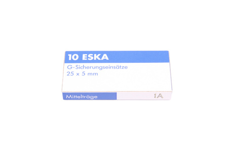 FUSIBILE SEMIRITARDATO 525.217 ESKA ZKMD-1A 250V, 1A, 5X25MM, 10PCS
