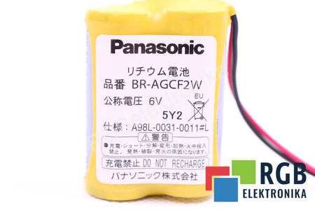 BR-AGCF2W PANASONIC A98L-0031-0011#L 6V BATTERIA