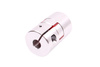 YH10-30-10-10-50 D=30MM D1= D2=10MM L=50MM ALUMINIUM GIUNTO ELASTICO A GRIFFE