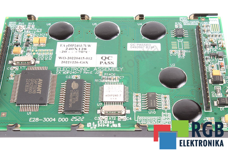 EAEDIP240J-7LW ELECTRONIC ASSEMBLY GMBH DISPLAY LCD