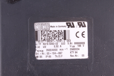 1FK6101-8AF91-1ZZ9-Z Z:S44 KUKA