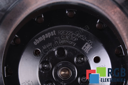 R2E225-AX52-05 EBM PAPST 225X225X87MM, 230V VENTILATORE