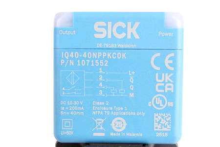 IQ40-40NPPKC0K SICK 1071552 SENSORE DI PROSSIMITA INDUTTIVO