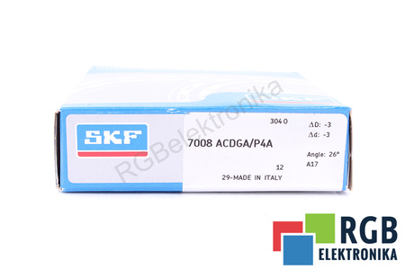 7008ACDGA/P4A SKF 40X68X15 CUSCINETTO A SFERE A CONTATTO OBLIQUO