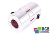 YH10-40-14-20-66 D=40MM D1/D2=14MM/20MM L=66MM ALUMINIUM GIUNTO ELASTICO A GRIFFE