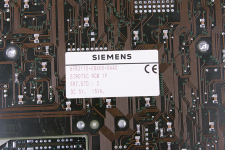 6FR3110-0BA00-0AA0 SIEMENS SIROTEC RCM 1P DC5V 15VA