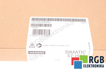 6ES7590-1AB60-0AA0 SIEMENS SIMATIC S7-1500 160MM GUIDA DI MONTAGGIO