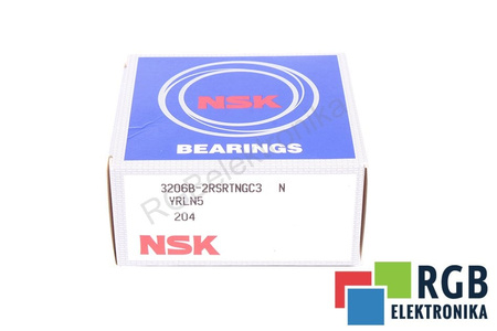 3206B-2RSTNC3 NSK 30X62X23.8 CUSCINETTO A SFERE A CONTATTO OBLIQUO
