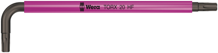 ASSORTIMENTO DI CHIAVI A L TORX CON RITEGNO VITE, 9 PEZZI 05024179001 WERA 967/9 TORX MULTICOLOUR HF 1