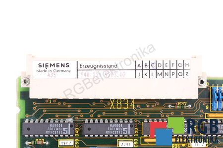 6FX1122-1AC02 SIEMENS SINUMERIK 3/SIROTEC 548219203.02