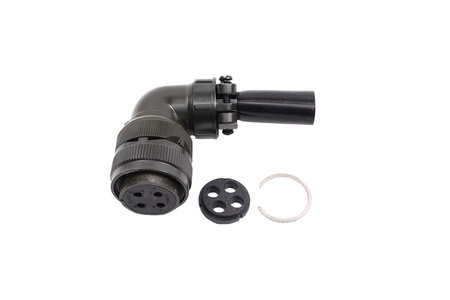 SPINA ANGOLATA FEMMINA A06B-6079-K815#E PER AZIONAMENTI SERVO ALPHA IS / ALPHA IF FANUC 4 PIN SOSTITUTO