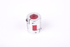 YH10-25-12-14-30 D=25MM D1/D2=12/14MM L=30MM ALUMINUM GIUNTO ELASTICO A GRIFFE
