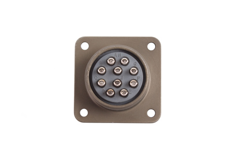 PRESA DI ALIMENTAZIONE MS3102R18-1P ITT CANNON 10PIN