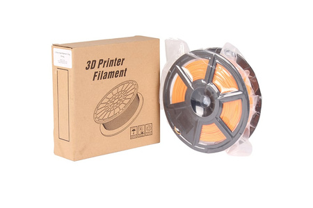 1,75MM PEARL FILAMENT 0.5KG ORANGE FLASHFORGE DIMENSIONE ESTERNA DELLA BOBINA 180MM, DIMENSIONE INTERNA DELLA BOBINA 50MM, LARGHEZZA DELLA BOBINA 45MM