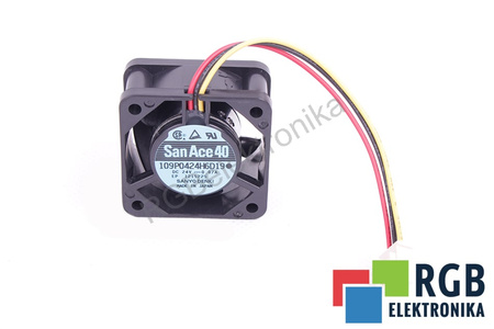 A90L-0001-0385#A FANUC 109P0424H6D19 40X40X20MM, 24V VENTILATORE