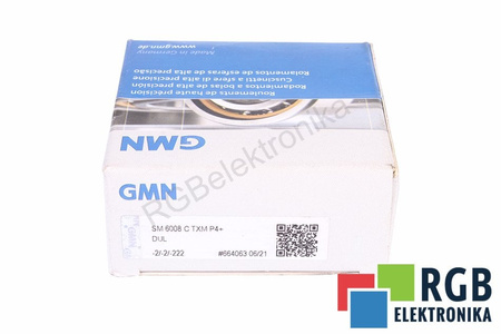 SM6008CTXMP4+DUL GMN 40X68X15 CUSCINETTO A SFERE A CONTATTO OBLIQUO