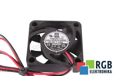 OD4010-24HSS ORION 40X40X10MM, 24V VENTILATORE