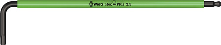 ASSORTIMENTO DI CHIAVI A L, METRICHE, BLACKLASER, 9 PEZZI 05022089001 WERA 950/9 HEX-PLUS