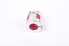 YH10-25-12-14-30 D=25MM D1/D2=12/14MM L=30MM ALUMINUM GIUNTO ELASTICO A GRIFFE