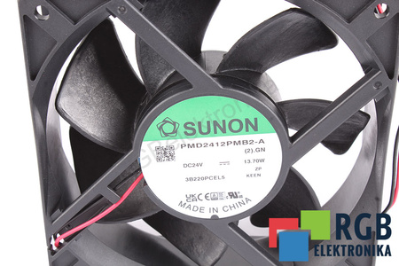 PMD2412PMB2-A(2).GN SUNON 120X120X38, 24V VENTILATORE
