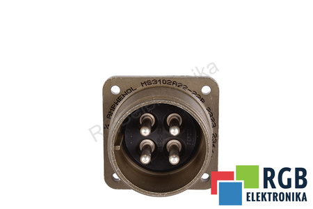PRESA DI ALIMENTAZIONE MS3102A22-22P AMPHENOL CORPORATION 4PIN