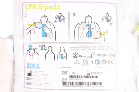 CPR-D-PADZ 8900-0800-01 ZOLL MEDICAL CORPORATION ELETTRODI PER DEFIBRILLATORE
