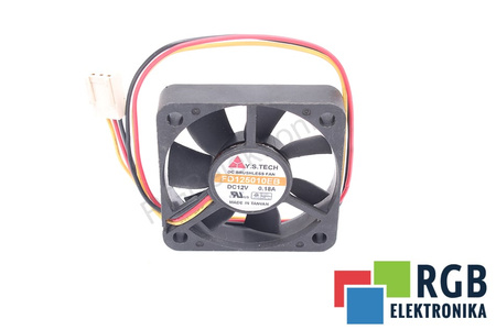 FD125010EB Y.S.TECH 50X50X10MM, 12V, 0.18A VENTILATORE
