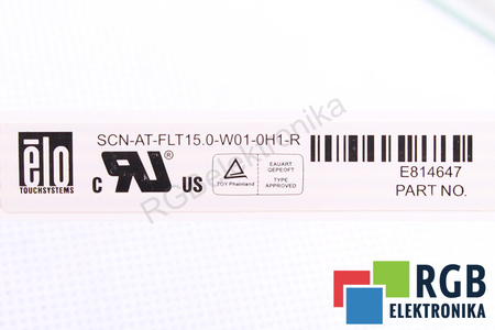 362740-9122 ELO TOUCHSYSTEMS SCN-AT-FLT15.0-W01-0H1-R E814647 333X249MM TOUCHSCREEN