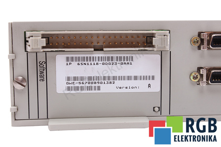 6SN1118-0DG23-0AA1 SIEMENS SIMODRIVE 611-D VERSION A