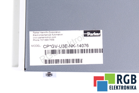CPGV-U3E-NK-14076 PARKER CP*GV-U3E-NK-14076 GV GEMINI SERVO