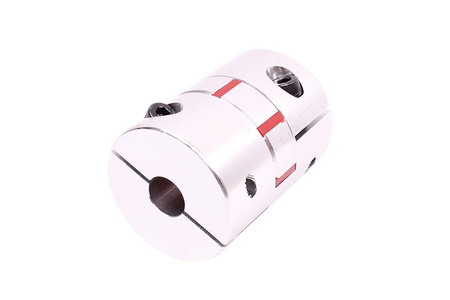 YH10-65-19-19-90 D=65MM D1/ D2=19/19MM L=90MM ALUMINIUM GIUNTO ELASTICO A GRIFFE