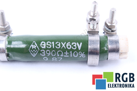 RESISTORE GS13X63V 390 OHM 390OHM