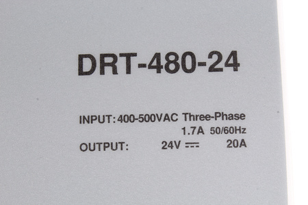 DRT-480-24 MEAN WELL ALIMENTATORE