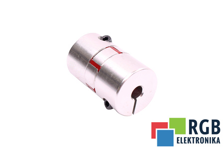 YH10-30-8-8-50 D=30MM D1/D2=8/8MM L=50MM ALUMINIUM GIUNTO ELASTICO A GRIFFE