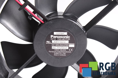 ASFP16372 PANASONIC 120X120X25MM, 24V, 0.25A VENTILATORE