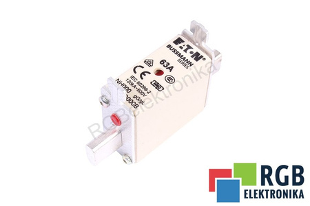 FUSIBILE 63NHG000B EATON NH000 63A, 500V