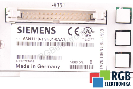 6SN1118-1NH01-0AA1 SIEMENS SIMODRIVE 611 VERSION B
