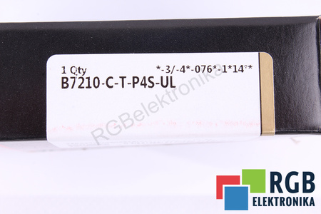 B7210-C-T-P4S-UL FAG 50X90X20 43KN, 22.4KN CUSCINETTO A SFERE A CONTATTO OBLIQUO