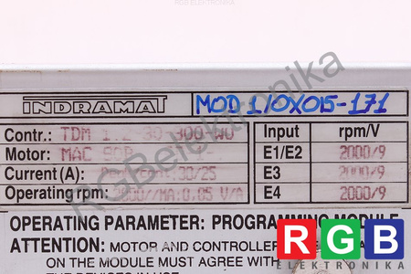 MOD1/0X015-171 INDRAMAT